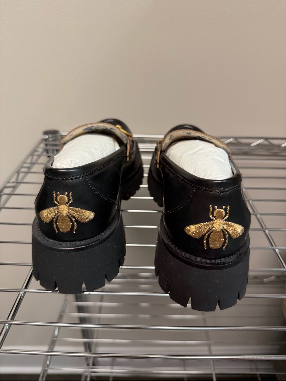 Gucci Black Leather Horsebit Loafers - Picture 2 of 5